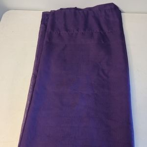 Purple sheer panels